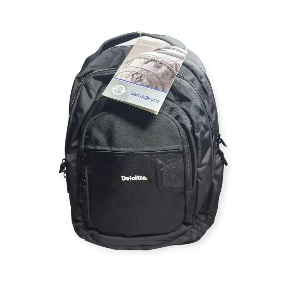 Samsonite Small Senior Backpack Classic Business Laptop Backpack Black
